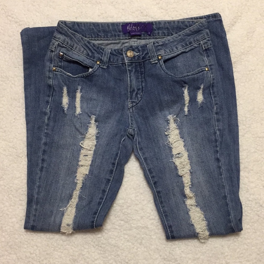 Miley Cyrus & Max Azria skinny jeans size 9